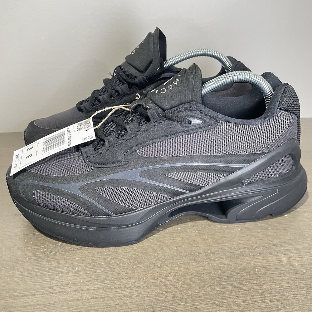 Adidas Mens 8 Womens 9 Shoes NEW Stella McCartney Sportswear 2000 Black JH8766